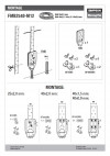 Montagevejledning M-FMB2540-M12-01