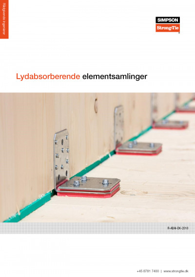 Lydabsorberende elementsamlinger