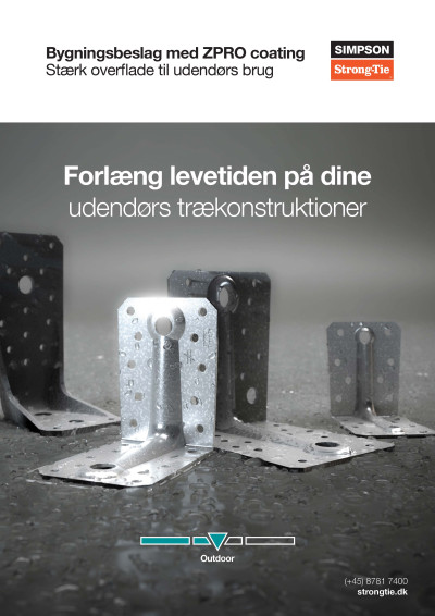 Vinkelbeslag med ZPRO coating