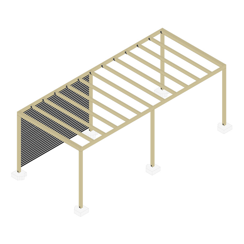 Design Series Fritstående PERGOLA