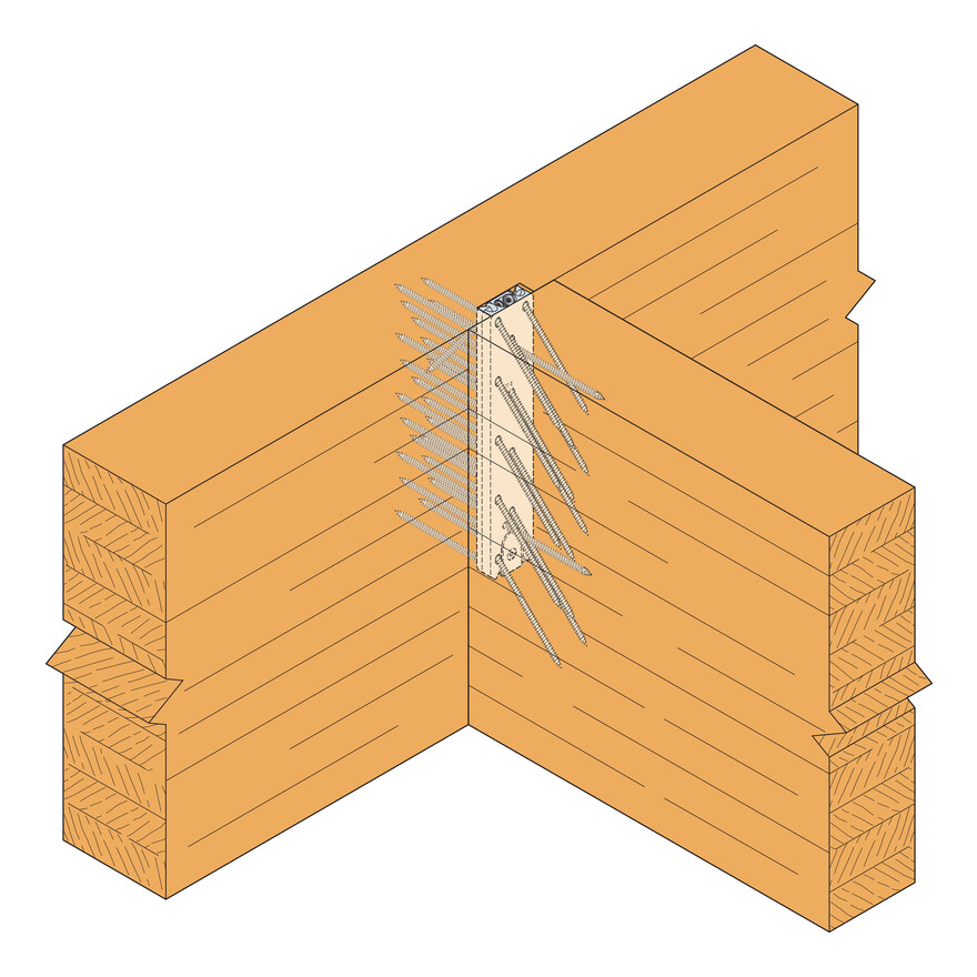 EGCM Recess Fit Glulam Cross Section